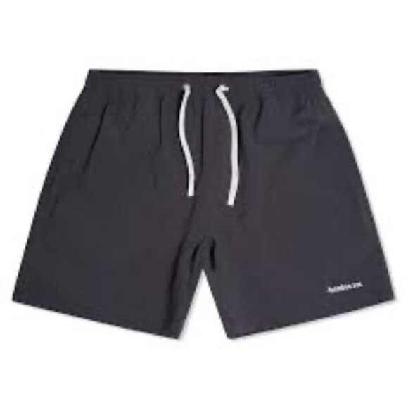 Bamboo Ave Boundless Shorts Black Drawstring Athletic Swim Hybrid Men’s Size Lar - Picture 1 of 9